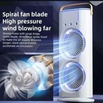 product_image_name-Dp-Rechargeable Rotating Fan With Humidifiers And Night Light-1