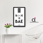 Awesome Framed Book Is Bae Wall Art Frame