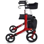 Generic Germix Heavy Duty German Foldable Rollator Walker Walking Frame Mobility Aid With  Shopping Bag (GERMAN) one item only - image 2