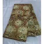 Fashion FLOCK SEQUINS LACE - image 3