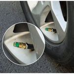 Generic 4pcs Car Tire Tyre Air Pressure Valve Stem Caps Sensor - image 3
