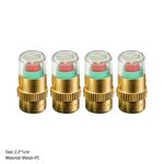 Generic 4pcs Car Tire Tyre Air Pressure Valve Stem Caps Sensor - image 7