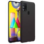 Samsung Galaxy M31 Silicone Back Case - Black