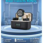 product_image_name-Generic-Wireless Microphone Compatible With Iphone/Android/Camera, USB C Microphone With Noise Cancellation, 16hors Battery Life Magnetic Mic, Tiny Microphone For Video Recording,Streaming-1