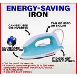 YOBOLIFE Sonik Energy Saving Inverter Friendly Solar Pressing Iron - 250W - image 2