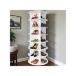 8 Layers - Rotating Shoe And Bag Rack