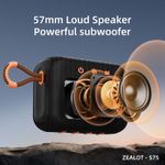 product_image_name-Zealot-S75 Portable Outdoor Bluetooth Hifi Sound Quality Speaker-4