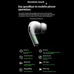 WiWU  T22 ANC True Wireless Earbuds with Smart Display Case – Active Noise Cancellation, Bluetooth, HD Sound, Touch Control - image 7