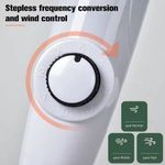 Generic 16inches Electric Rechargeable standing Fan With Solar Panel - image 6