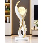 Modern Sculptural  Floor Lamp Globe light 