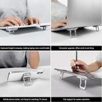 product_image_name-Generic-Metallic Foldable Adjustable Stand Holder For Laptop-2