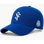 Casual Crew Design Baseball Cap: Royal Blue 