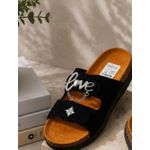 Fashion Ladies Slippers-Black - image 2