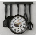 Generic Kitchen Restaurant Dining Cutlery Wall Art Clock Home Décor - Cutlery Wall Clock - image 4