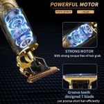 product_image_name-SUNDASELF-Rechargeable Metal Simple Style Hair Clippers-6