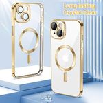 product_image_name-Fashion Case-iPhone 14 MagSafe transparent Case with Camera Lens Protector (Gold)-3