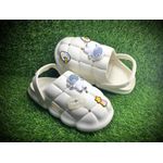 product_image_name-Fashion-New Cartoon Design Ladies Indoor And Outdoor Non-Slip Soft Clogs- White-1