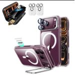 Generic iphone 18 Promax Magnetic Clear Case - Anti-Scratch & Shockproof Protection - image 3