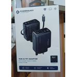 Powerology 70W AI TFT Adapter with Built-in Retractable Type-C Cable