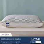 product_image_name-Generic-Hypoallergenic Microfiber Shell, Fluffy Down Alternative Fill, Breathable Pillow - Gray-1