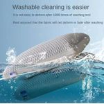 product_image_name-Generic-Hypoallergenic Microfiber Shell, Fluffy Down Alternative Fill, Breathable Pillow - Gray-6