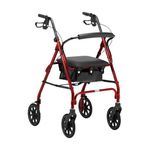 product_image_name-Generic-Adjustable Foldable Medical 4 Wheel Walking Rollator -1