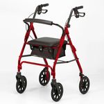 product_image_name-Generic-Adjustable Foldable Medical 4 Wheel Walking Rollator -2