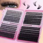 Generic Individual Cluster Lash Extension Kit - 640 Clusters Shimmery Lash Book - image 5