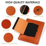 product_image_name-Generic-Waterproof Laptop Bag, Computer Stand, Mouse Pad for MacBook Air Pro 13-16 M1 M2 - Dark Brown-4