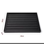 product_image_name-Fashion-Luxury Leather Rings, Studs, Bangles Display Tray-2