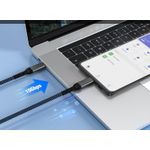 Generic USB Type C 3.1 Gen2 10Gbps Type C to Type C USB-C Video Cable 60W 6A Type-C PD Cable 8K 4K 60Hz - image 2