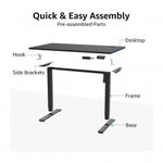 Generic New Modern Adjustable Electric Table (1.2mtr) - image 4