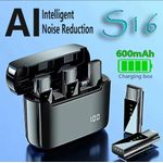 product_image_name-Generic-5 in 1 Wireless Lavalier  Noise Cancellations Microphone (4 lavaliers Microphones for, Type C and iPhone -3