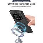 product_image_name-Generic-Huawei Honor magic V5 Hinge full protection Case 5G with Tempered glass and massage ring stand -3