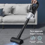 Generic 120W Handheld Cordless Vacuum Cleaner, Small Mini Portable Car & Home Wireless - Black - image 2