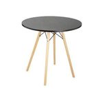 Generic LUXURY OUTDOOR/INDOOR DINING TABLE+2 CHAIRS SET BLACK - image 3