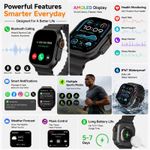 DRASURE S12 Ultra3 Max Smart Watch 49mm 2.3" OLED Bluetooth Call with 7 Color Straps For Android iOS - image 3