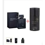 Armaf Club  Club De Nuit Intense EDT 105ml Perfume + Body Spray For Men+ROLLON