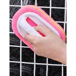 product_image_name-Generic-Magic Cleaning Sponge for Kitchen,Shower Cleaner Brush,Multi Function Handheld Cleaning Sponge Brush with Comfortable Handle for Bathroom Kitchen Bathtub Toilet Cleaner-8