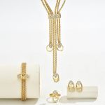 product_image_name-Fashion-Gold Long Choker Necklace Set Punk Cuban Y-Necklaces and Bracelet  Chain Jewelry Accessories for Women-2