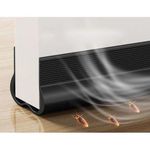 product_image_name-Generic-PVC Silent Door Seal Bottom Door Seal Strip Under Door Weather Draft Barrier Sound Proof  Self Adhesive Silicone Door Insulation Draft Stopper Insect Expellant Dust Proof-1