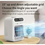 Rechargeable mini air conditioning fan