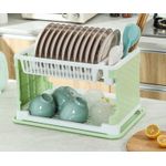 product_image_name-Generic-FreshNest Double-Layer Plate Drainer Organizer-2