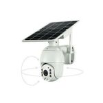 Solar Powered 4G Intelligent PTZ CCTV Wireless Camera +free sim