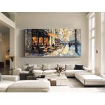 Parsian Street Cafe impressionist