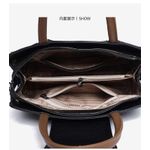 product_image_name-Fashion-Genuine Brand Soft Leather Blue Handbag for Women Luxury Designer Shoulder Crossbody Bag 3-layer Top-Handle Bags Ladies Commute Purse-2