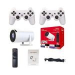 Generic New HY Advanced Home Cinema Projector Kit-2 Gamepads+Rechargeable Cord+Remote Control