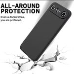 Tecno SPARK SLIM Silicone Protective Case – Matte Black Elegance with Full Camera Coverage, Shockproof Corners & Scratch-Resistant Shield. ( Black ) - image 4