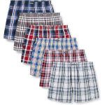 6 PCS CHECK BOXER-MEN