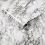 Generic Waterproof Marble Stickers - White
